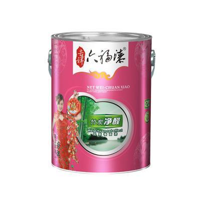 六福漆【竹炭净醛优质墙面漆】香港六福化工出品